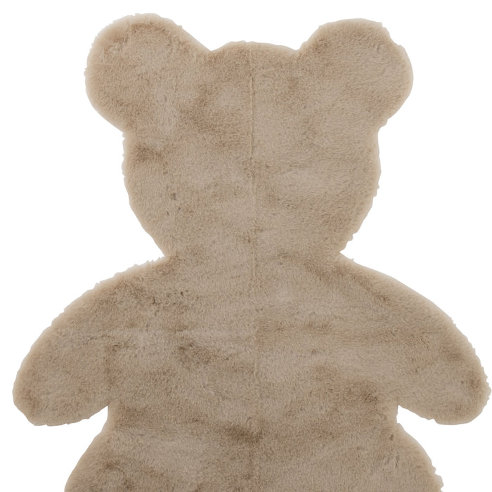 J-Line tapijt Beer - vloerkleed - polyester - beige