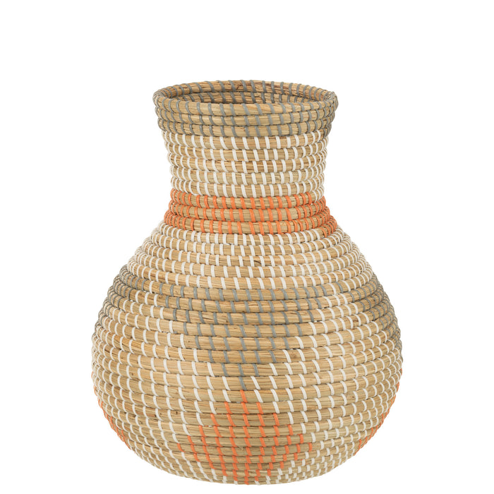 J-Line Vaas Driehoeken Zeegras Mix Large