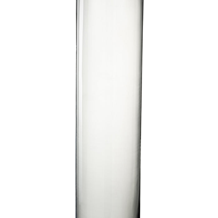 J-Line vaas Buis - glas - transparant - 68 cm hoog