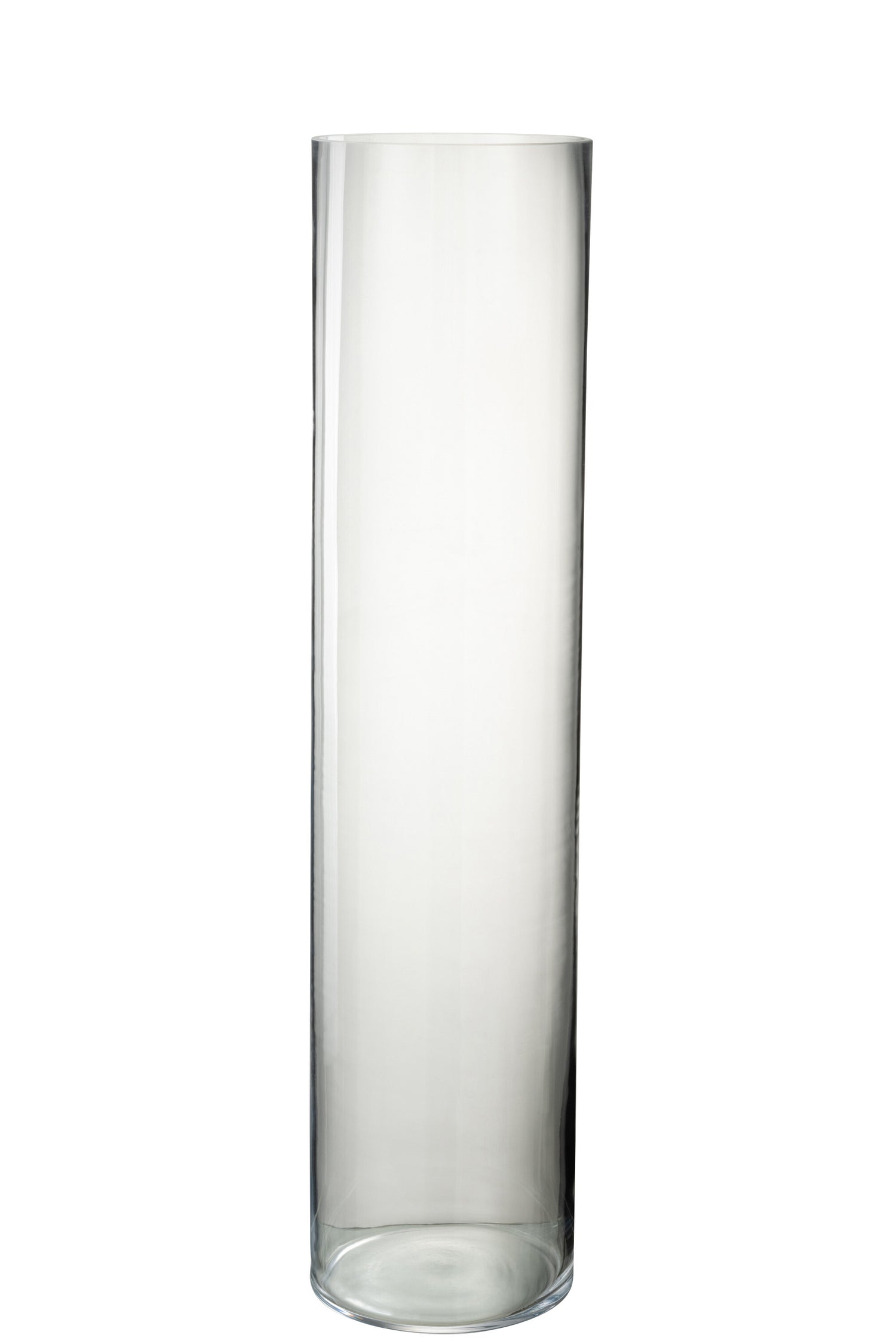 J-Line vaas Buis - glas - transparant - 68 cm hoog
