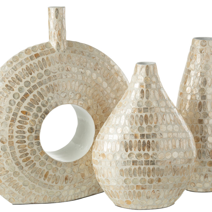 J-Line Vaas Delta Parel Beige