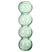 J-Line vvaas Bollen - glas - groen - large