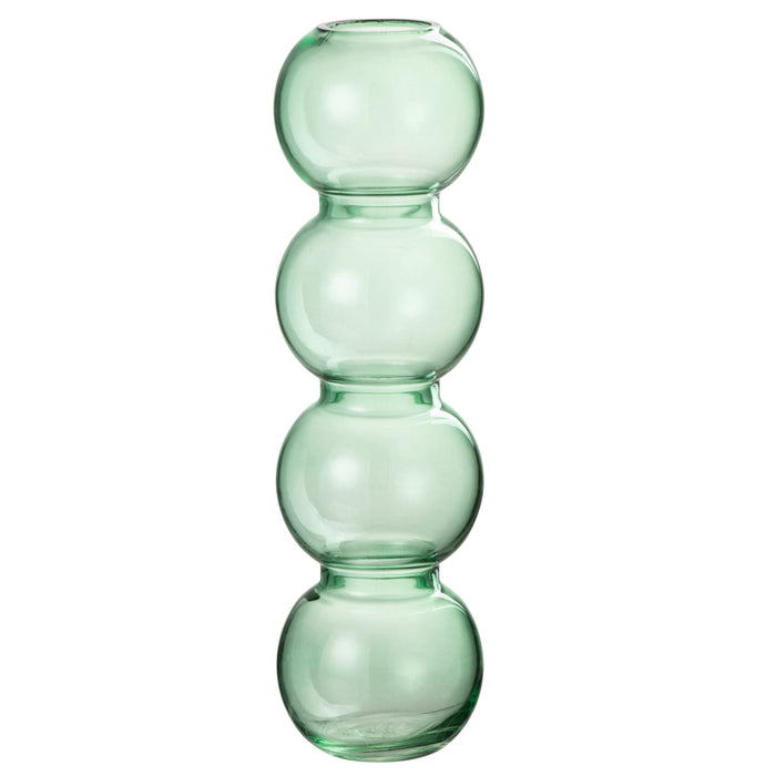 J-Line vvaas Bollen - glas - groen - large