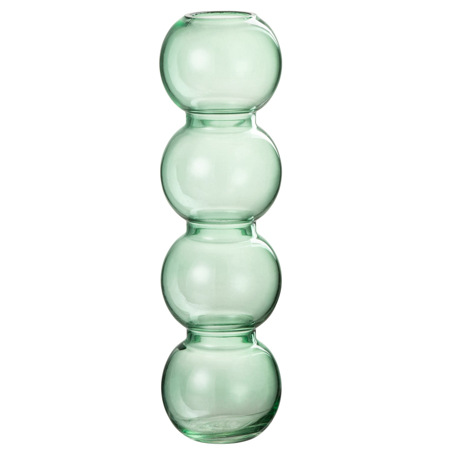 J-Line vvaas Bollen - glas - groen - large