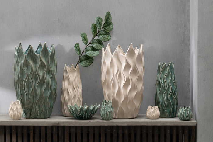 J-Line Vaas Ivy Steengoed Groen Small