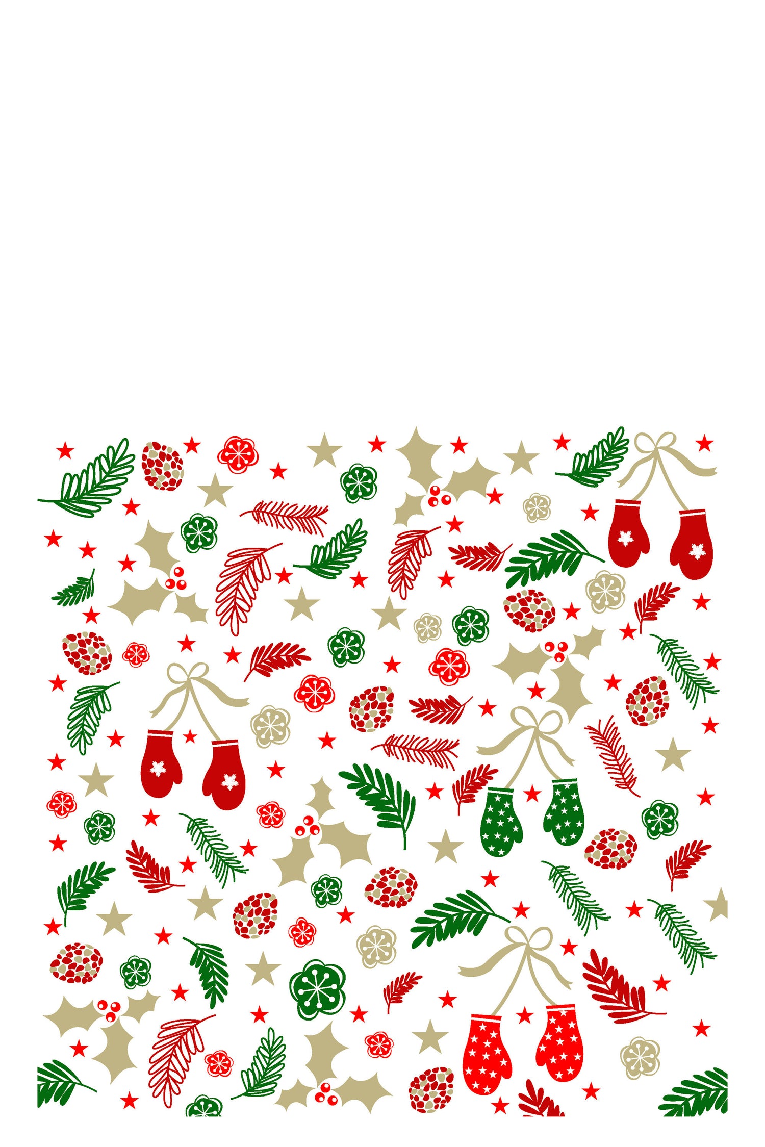 J-line servetten - papier - mix - 12 per pak