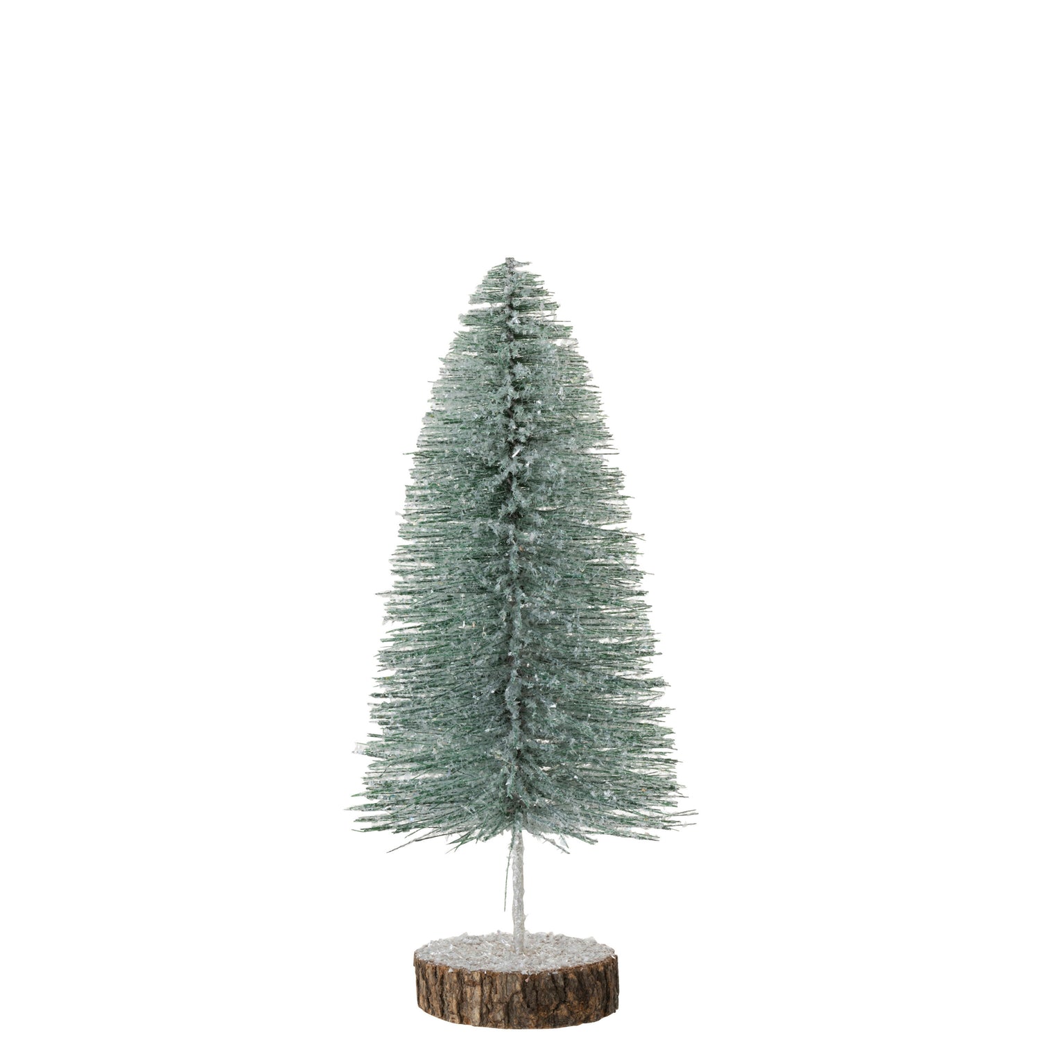 J-Line decoratie Kerstboom - kunststof - groen - large