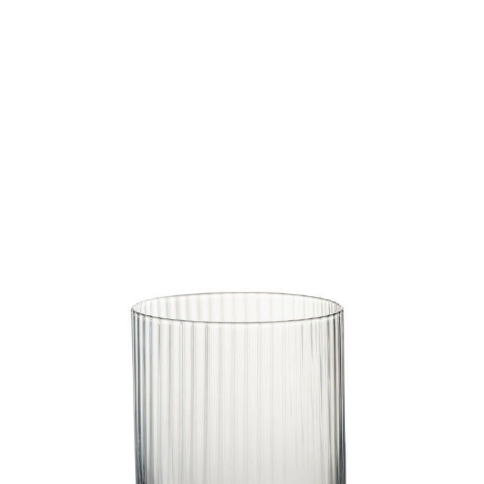 J-Line glas Kyle - glas  - transparant - 6 stuks