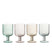 J-Line wijnglas  Tommy - glas - mix - 4 stuks