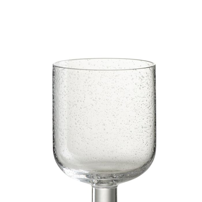 J-Line wijnglas  Tommy wijnglas - glas - 6 stuks