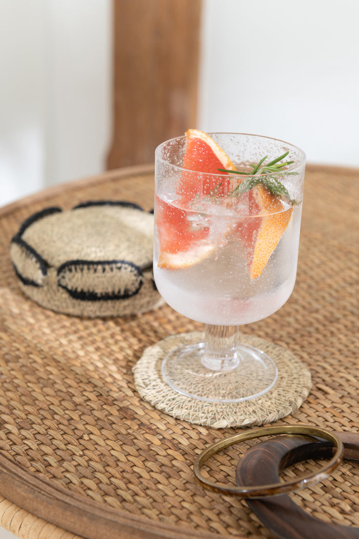 J-Line wijnglas  Tommy wijnglas - glas - 6 stuks