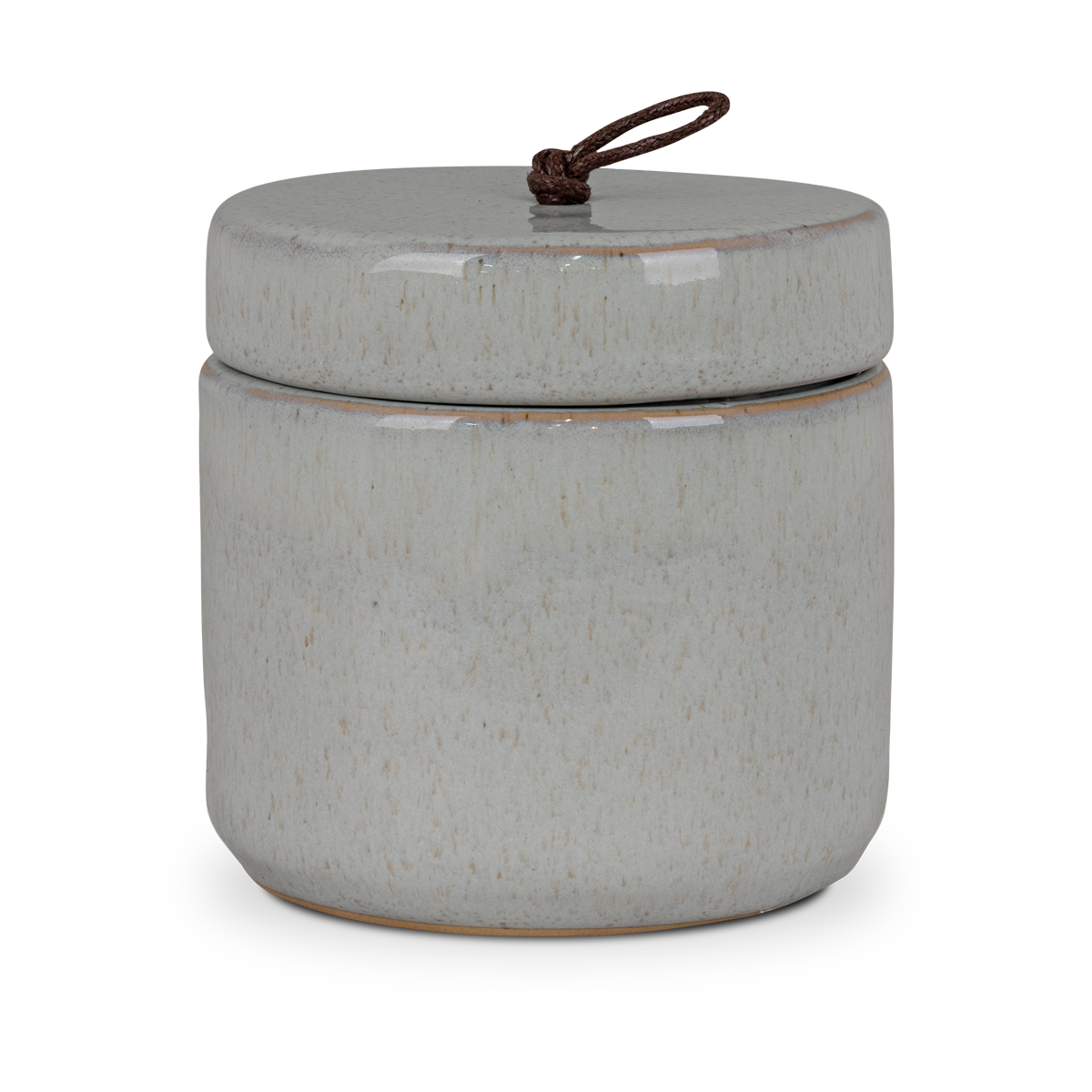 Artichok Jaydi keramieke voorraadpot - Ø10,5 x 10 cm