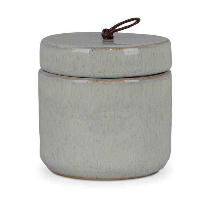 Artichok Jaydi keramieke voorraadpot - Ø10,5 x 10 cm