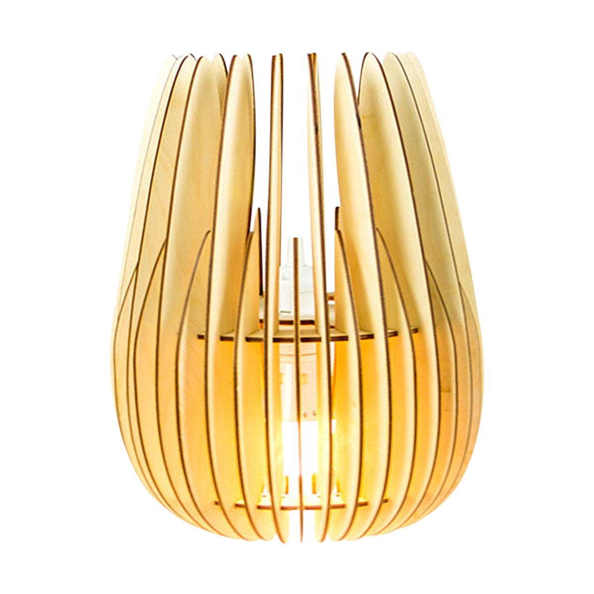 Bomerango Halley S houten lampenkap small - Ø 25 cm