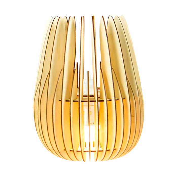 Bomerango Halley S houten lampenkap small - Ø 25 cm