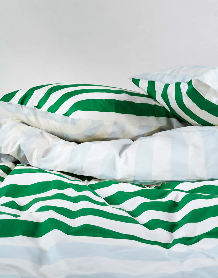 Marc O'Polo Sanna Dekbedovertrek Vivid Green 260 x 220 cm