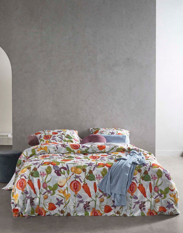 Essenza Phaedra Dekbedovertrek 140 x 220 cm - Hazy Blue