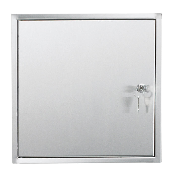 KS Verlichting RVS brievenbus deur inbouw