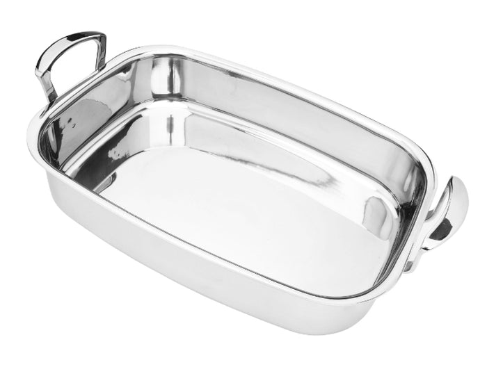 Cookai - Braadslede|Ovenschaal, 5-ply, RVS, 35 x 24 x 6 cm - Cookai