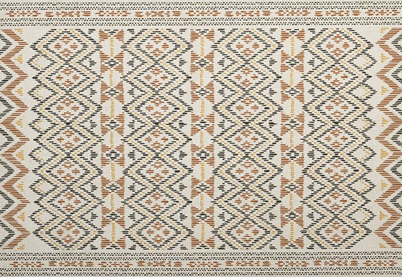 Garden impressions Buitenkleed Marakech karpet 120x170 oker| copper