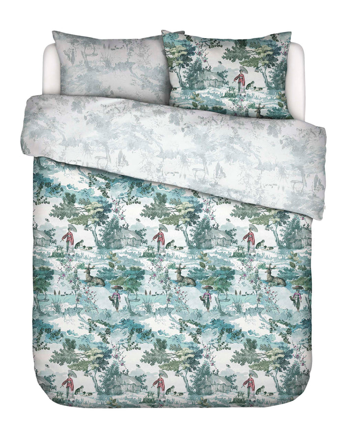 Essenza Colette Dekbedovertrek 200 x 220 cm - Pure White