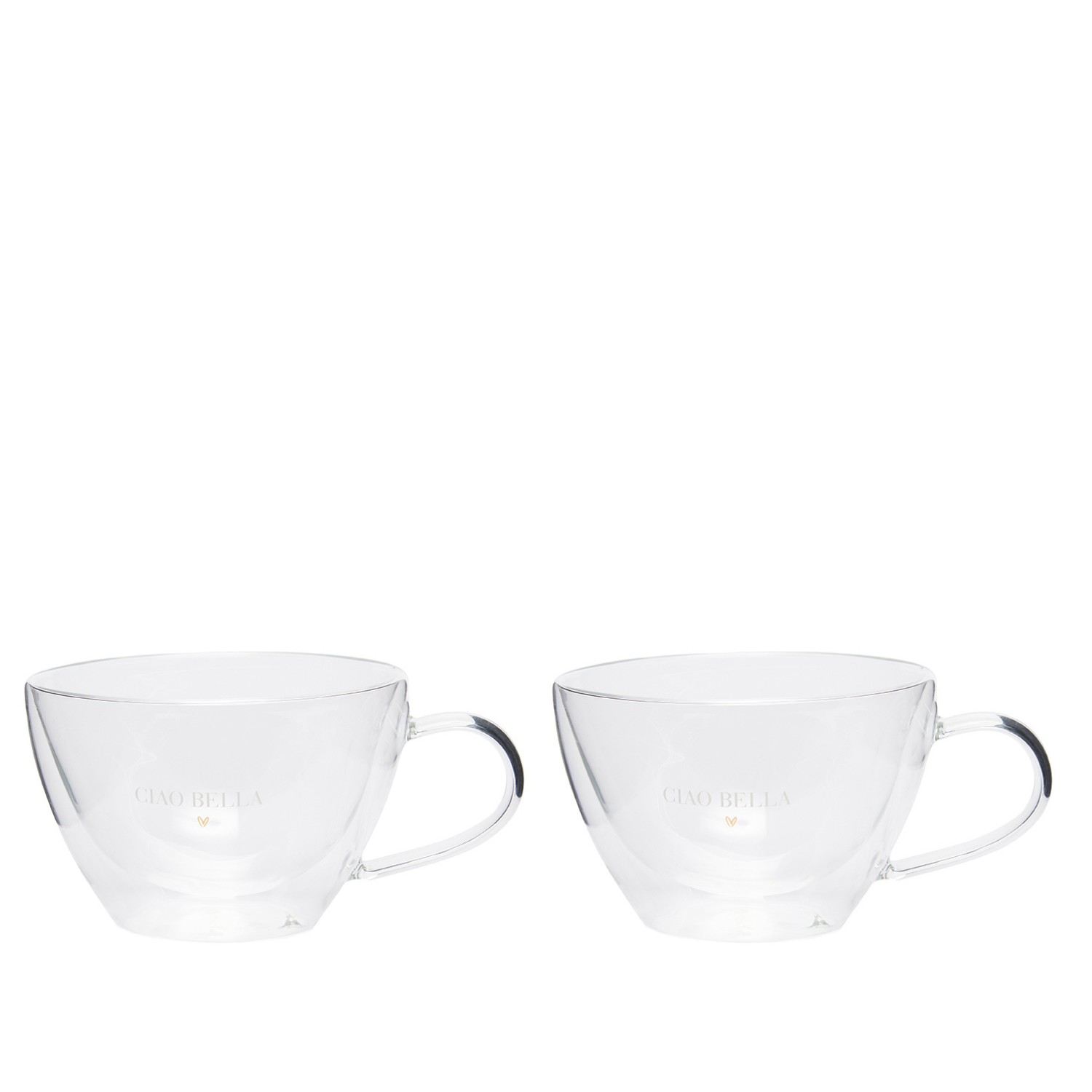 Riviera Maison Dubbelwandige glazen set - Ciao Bella 410 ML - 2 stuks