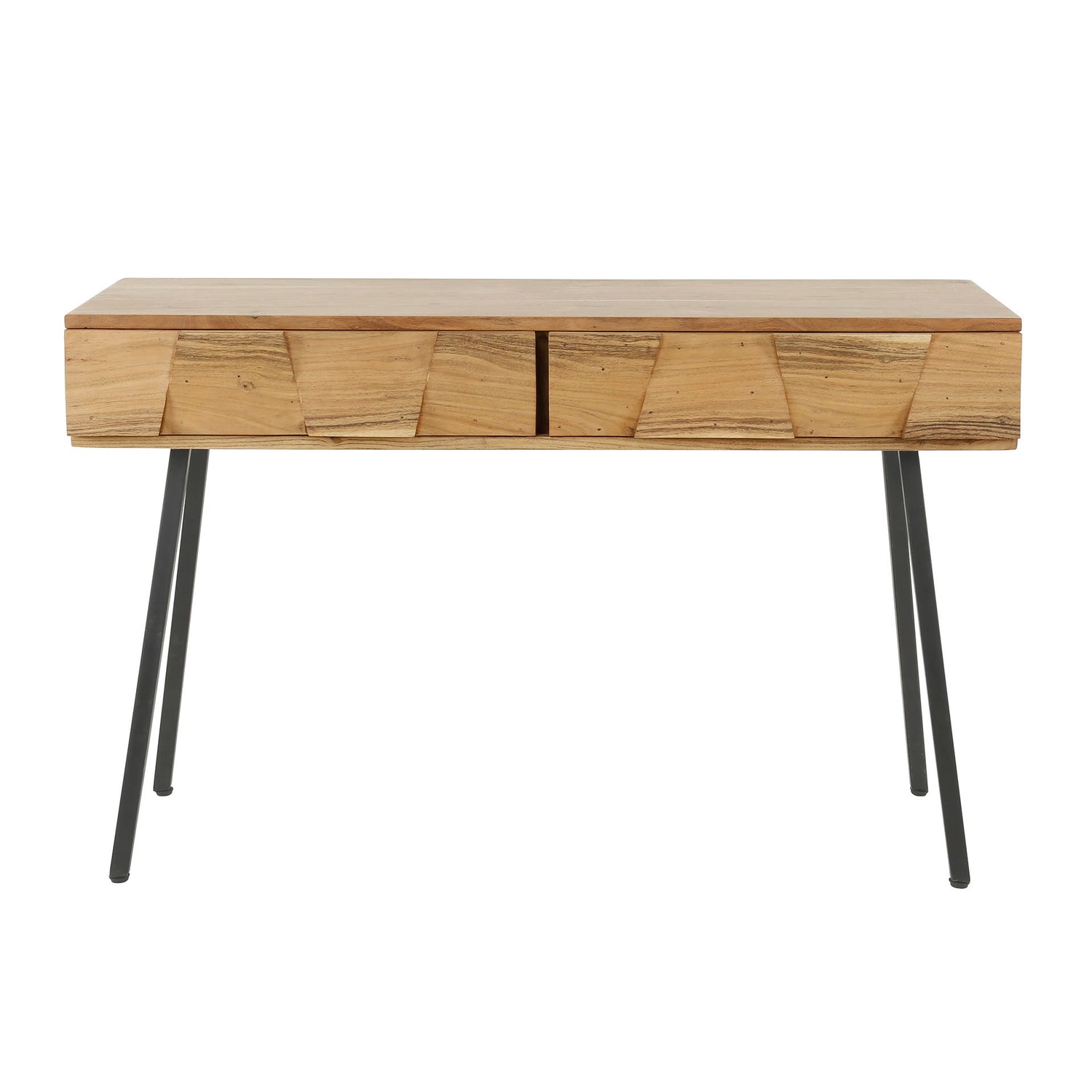 by fonQ  Demi Sidetable met 2 Lades - Acaciahout