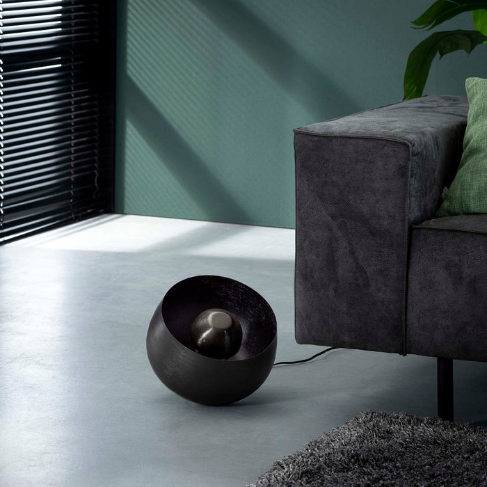 by fonQ  Babet Tafellamp Ø 28 cm - Zwart Nikkel