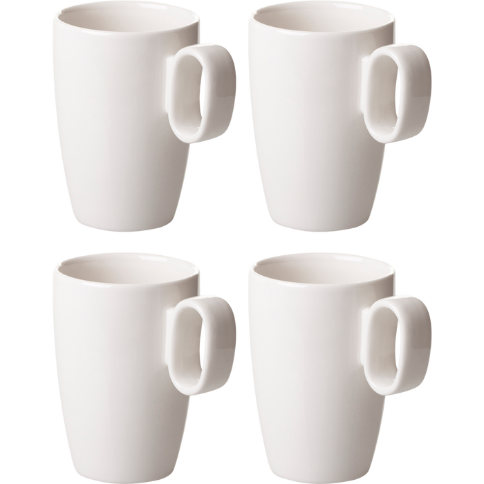 Maastricht Porselein Beker Lux 30 cl Offwhite Porselein 4 stuk(s)