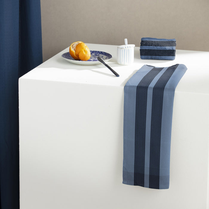 DDDDD theedoek Baxter - 60x65 cm - Denim - 6 stuks