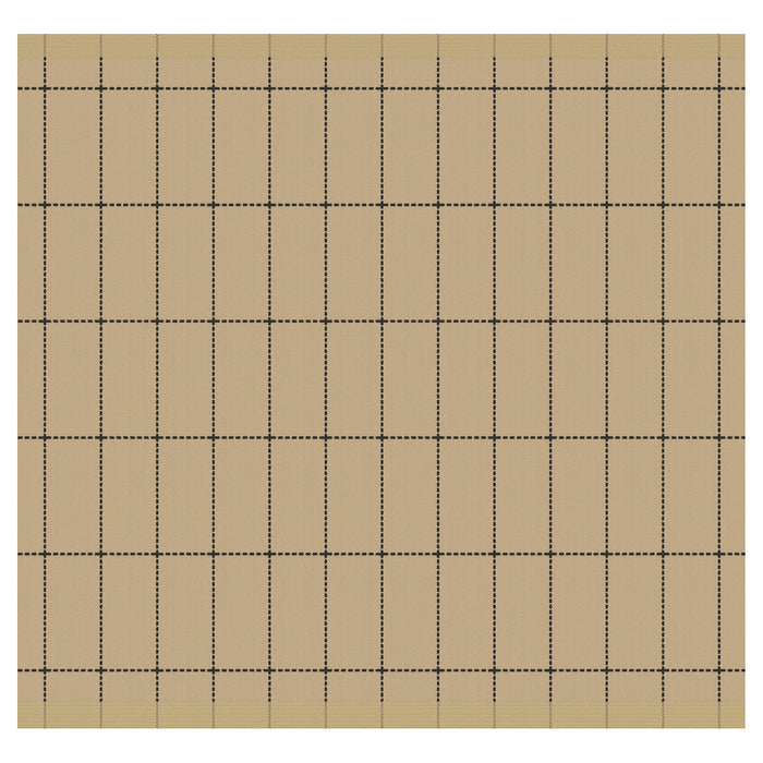 DDDDD theedoek Fence - 60x65 cm - Sand - 6 stuks