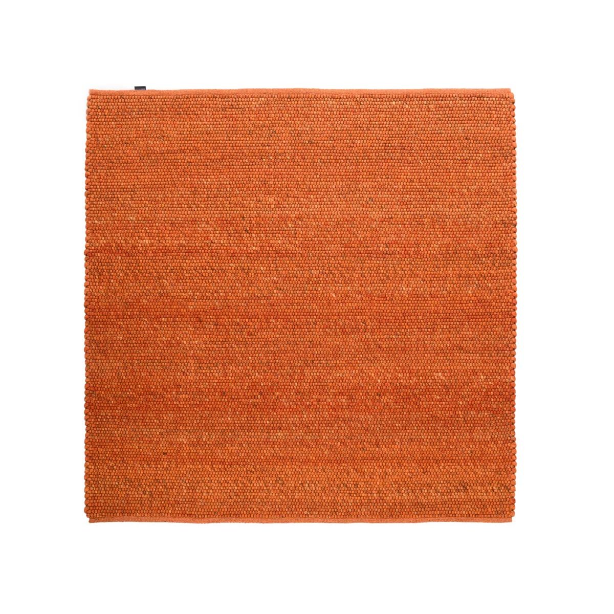 Nordic Weavers Wollen vloerkleed vierkant - Lett cognac - 250x250 cm