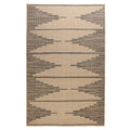 Boho&me Jute buitenkleed Sunny Grotto - beige|zwart - 160x240 cm