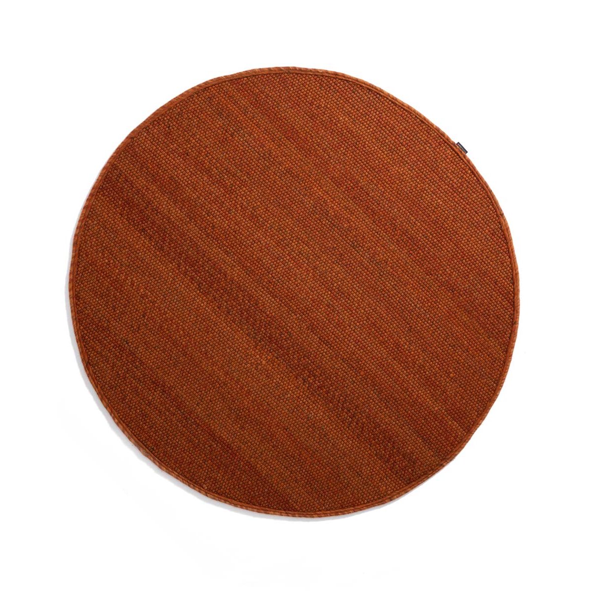 Nordic Weavers Rond wollen vloerkleed Lett - cognac - 300 cm rond