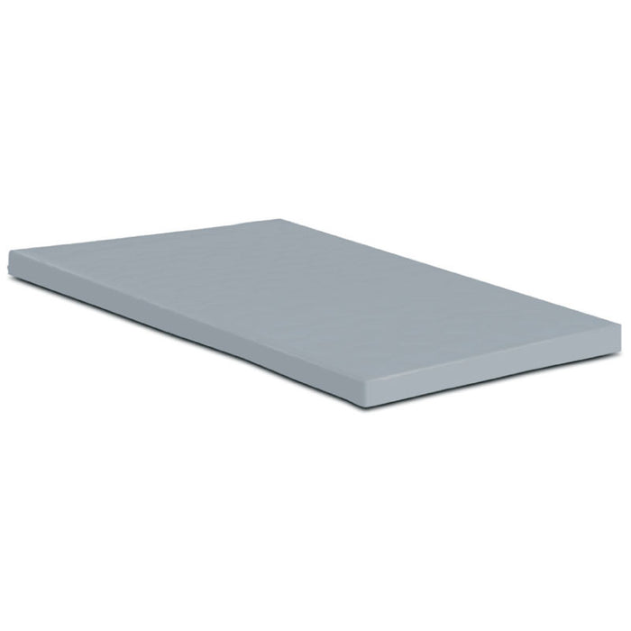 Harris&Darwin Grijs Percaline Katoenen Topper Hoeslaken 90x200cm