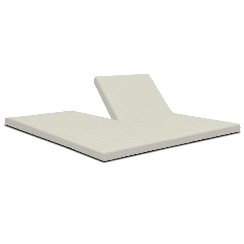 Harris&Darwin 100% Katoenen Creme Split topper Hoeslaken 180x200cm