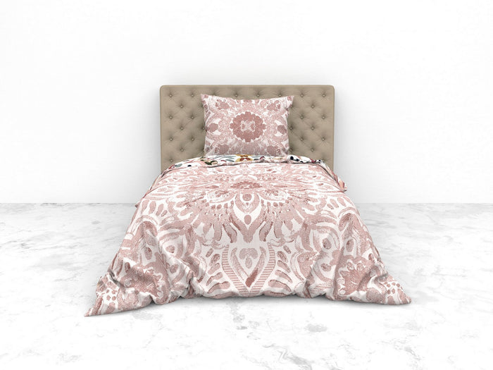 Heckett Lane Dekbedovertrek Katoen Satijn Dobby Thelma - multi