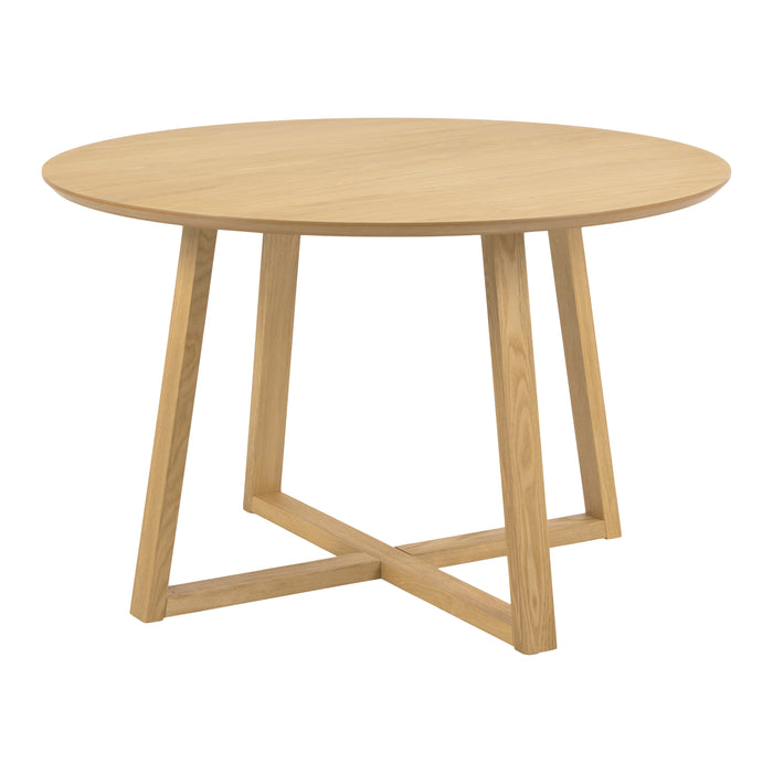 by fonQ Oak Eettafel - Ø 120 cm - Eiken