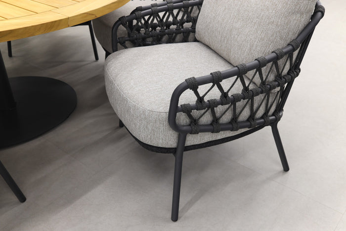 4 Seasons Calpi|Saba Ø160 cm. - Low dining - ronde tuinset