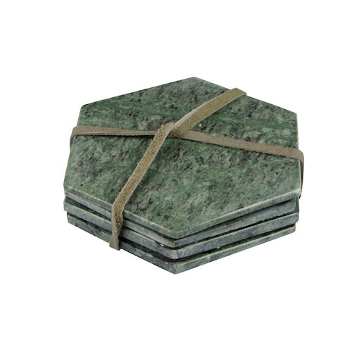 Home Delight - Onderzetter hexagon 4 groen