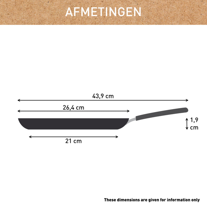Tefal Renew Black ON Keramische Pannenkoekpan Ø 25 cm