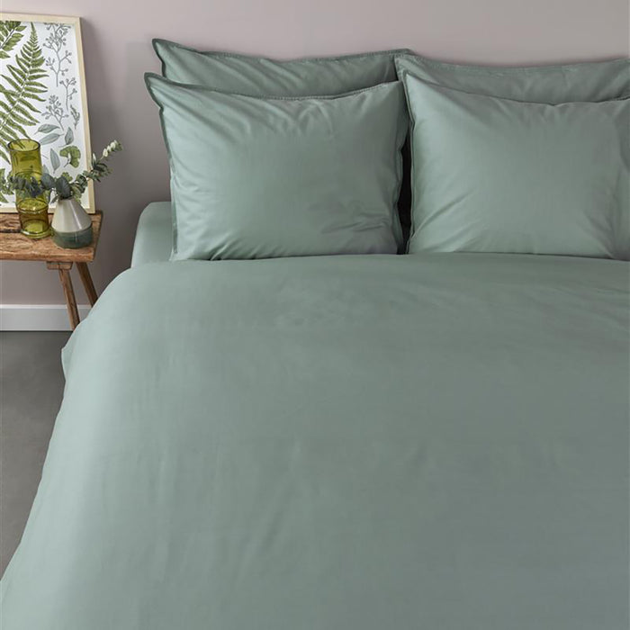 Ambiante Bamboo Dekbedovertrek 140 x 200/220 cm - Groen