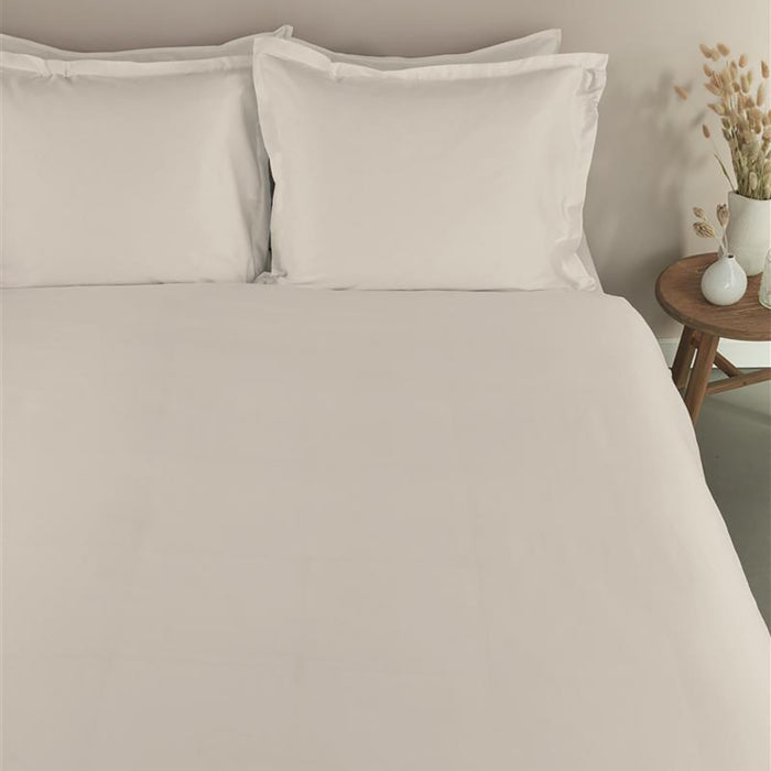 Ambiante Satin Dekbedovertrek 200 x 200/220 cm - Wit