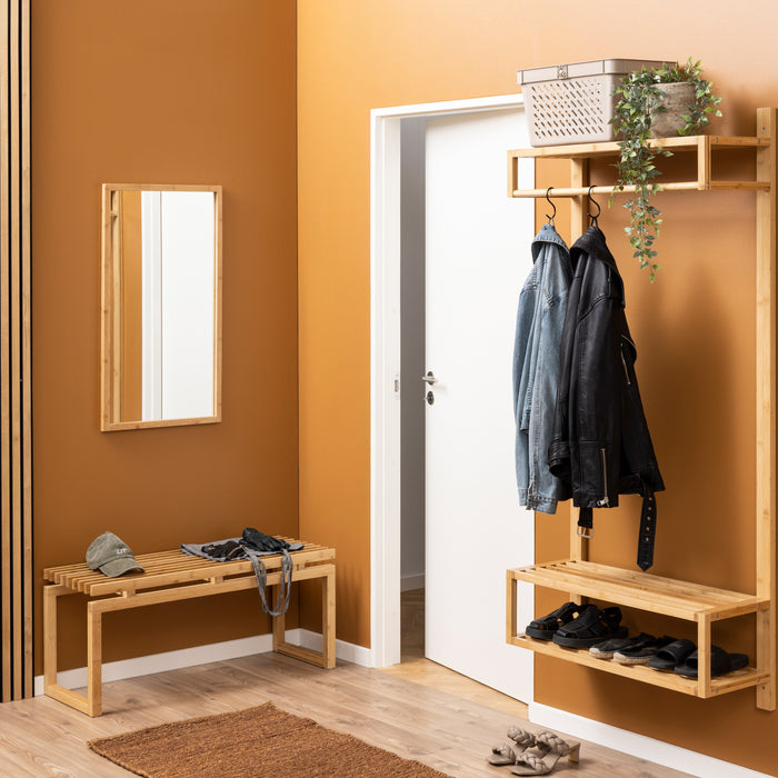 by fonQ basic Björk Wandkapstok - Bamboe