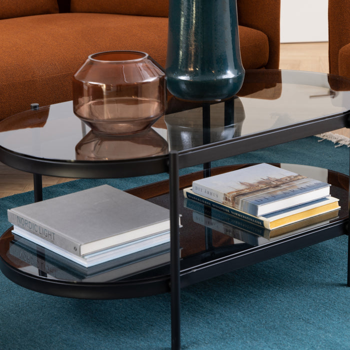 MOOS Umar Salontafel B 95 x D 35 cm - Smoke