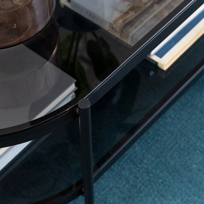 MOOS Umar Salontafel B 95 x D 35 cm - Smoke