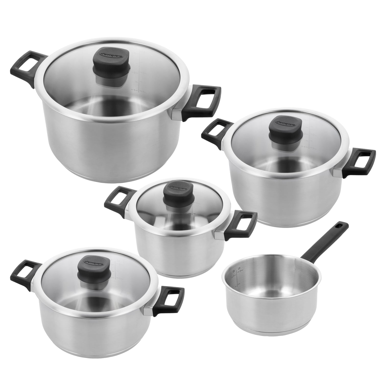 Demeyere Comfort 3 Pannenset 5-delig