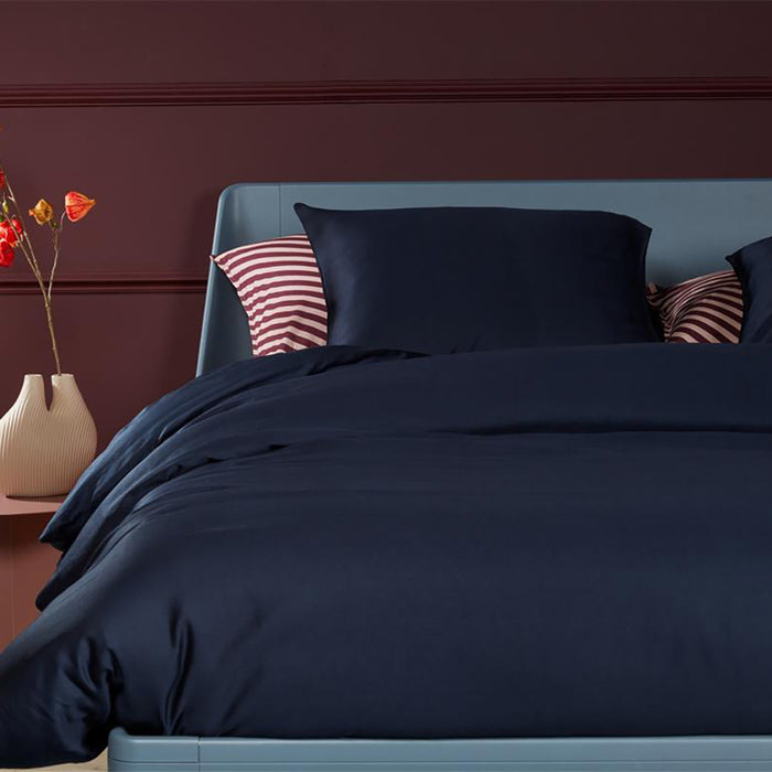Beddinghouse Care Change Dekbedovertrek 140 x 200/220 cm - Dark Blue