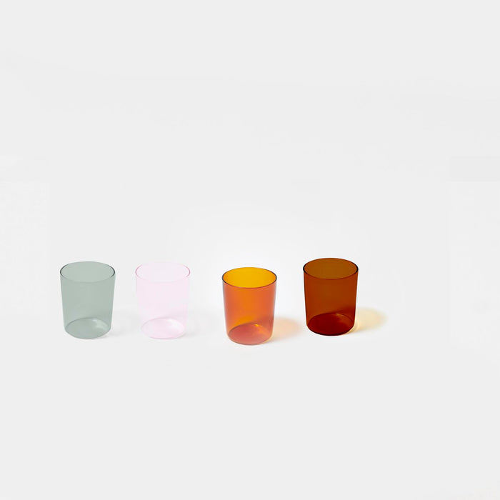 Sunnylife Poolside Entertaining Glazen Set van 4 Stuks