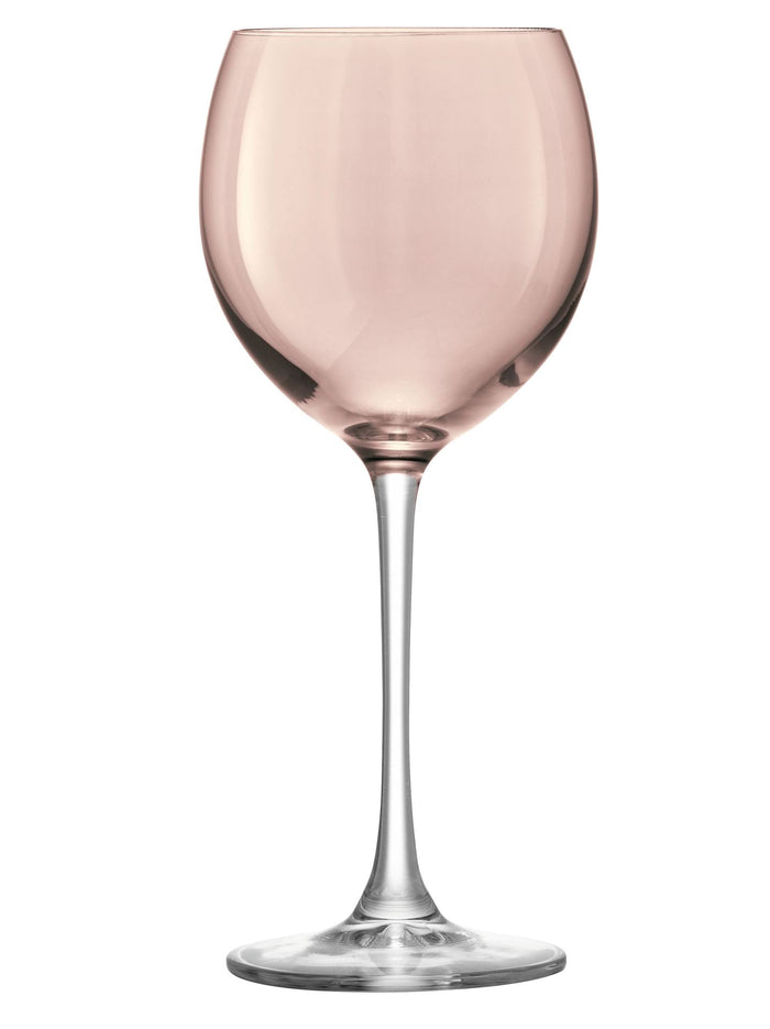 L.S.A. - Polka Wijnglas 400ml Mother of Pearl Set van 4 Stuks